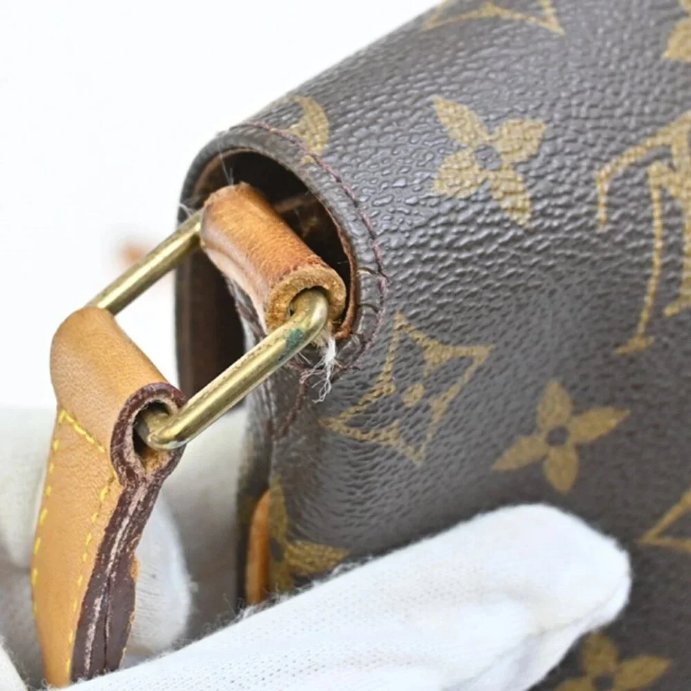 LOUIS VUITTON Musette Shoulder Bag Monogram Leather Brown France M51256 66FB896 - Picture 10 of 16